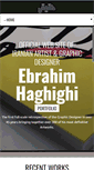 Mobile Screenshot of ebrahimhaghighi.com